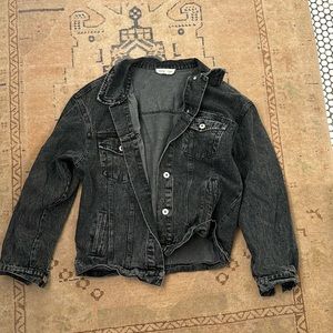Black denim Jean jacket